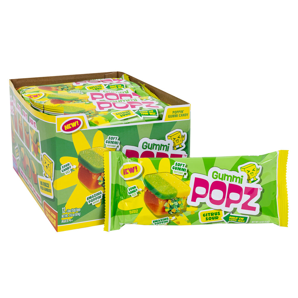 pop trading companyコンプリート Citrus Sour Gummi Popz Share Size 12ct - CandyStore.com