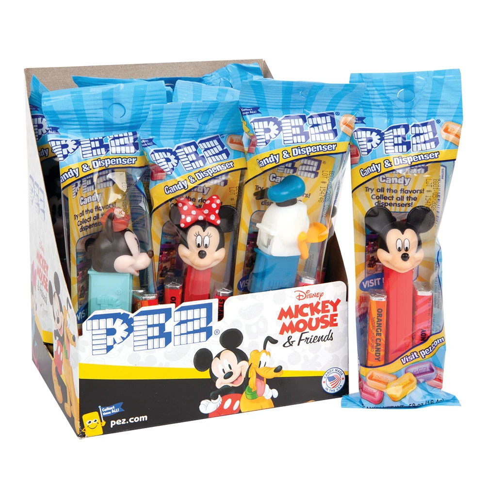 Disney PEZ - Mickey & Friends 12ct - CandyStore.com