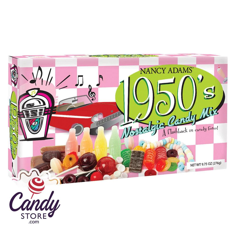 1950's Decade Candy Box 6ct