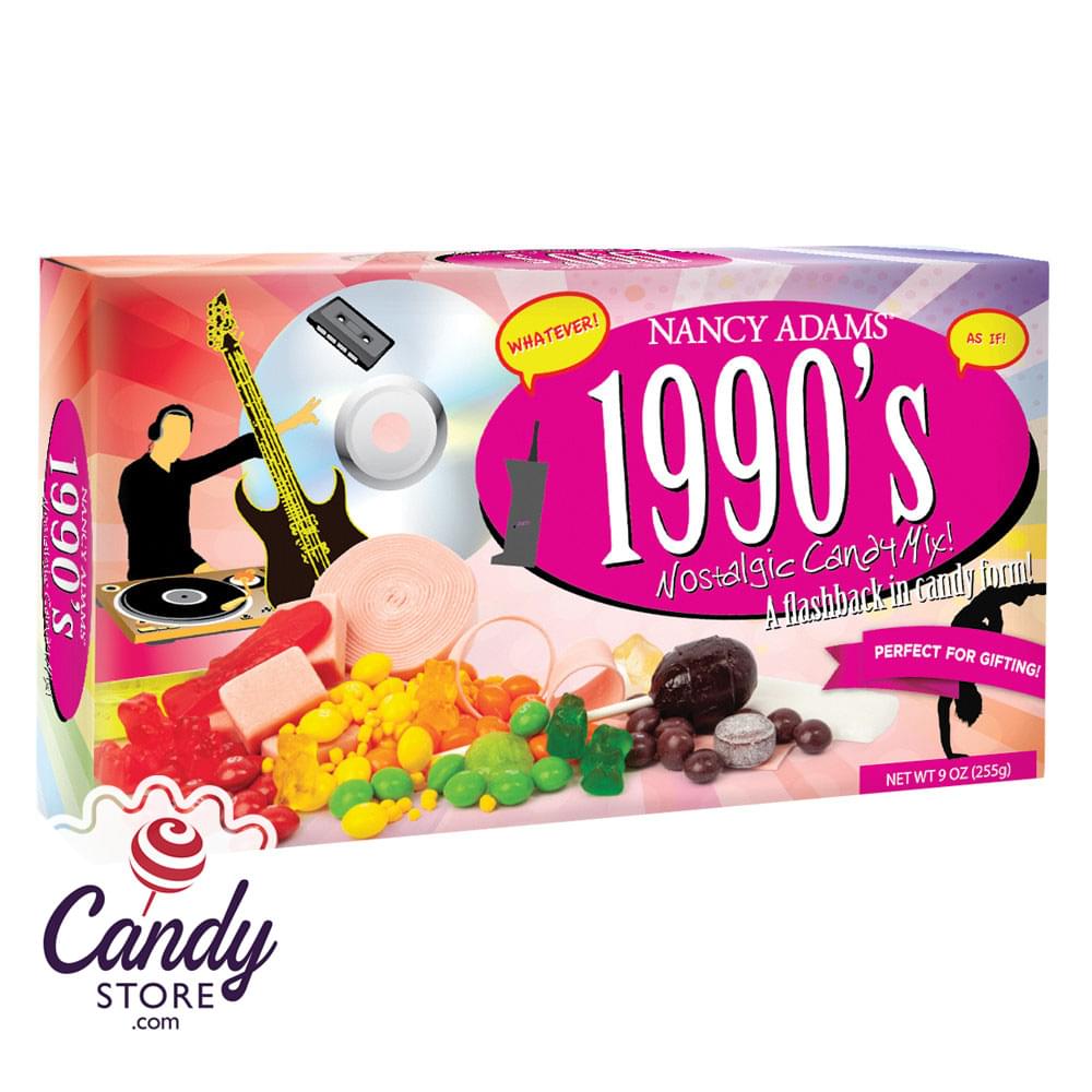 1990's Decade Candy Box 9oz 6ct