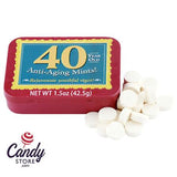 40 Year Old Anti-Aging Mints - 18ct CandyStore.com