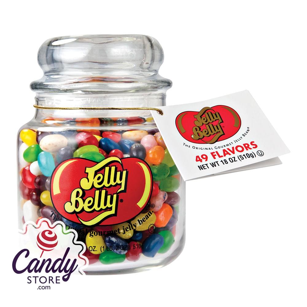 49Flavor Jelly Beans 18oz Jelly Belly Jar 6ct