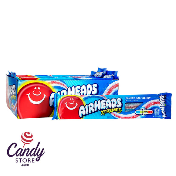 Airheads Xtremes Belts - Bluest Raspberry - 18ct CandyStore.com