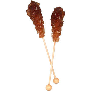 Amber Rock Candy Swizzle Sticks - 72ct CandyStore.com