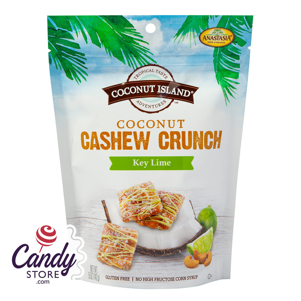 Coconut Cashew Crunch Key Lime Pouch Anastasia 6ct - CandyStore.com