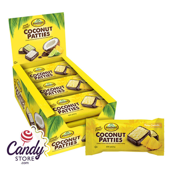 Anastasia Pina Colada Coconut Patties 2-Piece - 20ct CandyStore.com