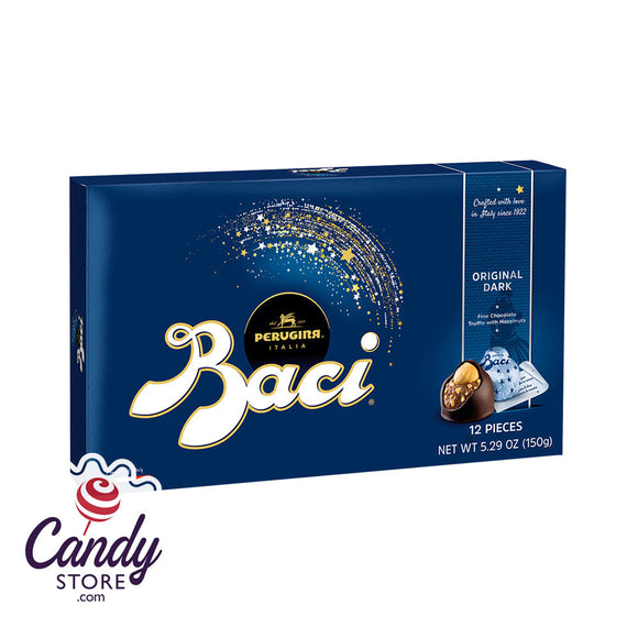 Baci Classic Dark Chocolate Perugina 12-Piece - 6ct Boxes CandyStore.com