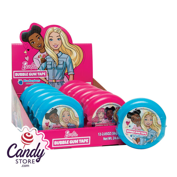 Barbie Bubble Gum Tape - 12ct CandyStore.com