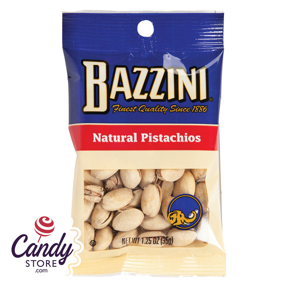 Roasted Pistachios Natural Bazzini 12ct