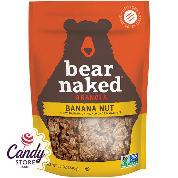 Bear Naked Go Bananas Go Nuts Granola 12oz Pouch - 6ct CandyStore.com