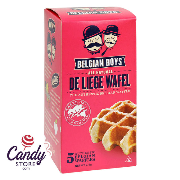 Belgian Boys De Liege Wafel 5ct Box 9.7oz - 12ct CandyStore.com