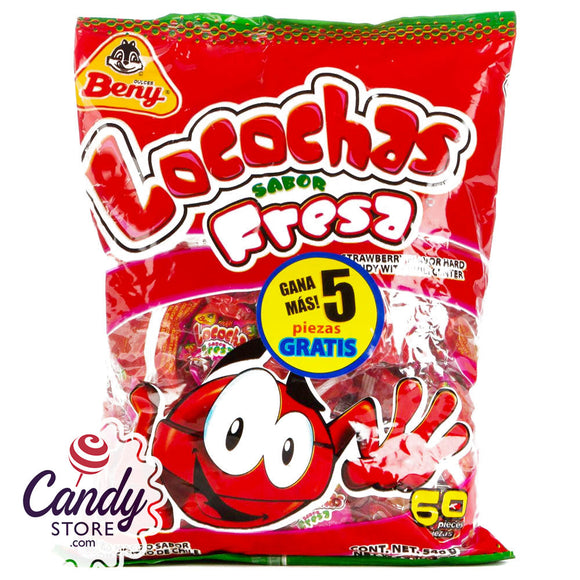 Beny Locochas Fresa Strawberry - 60ct CandyStore.com