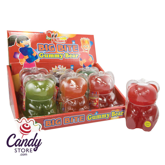 Big Bite Giant Gummy Bear 12oz - 24ct CandyStore.com