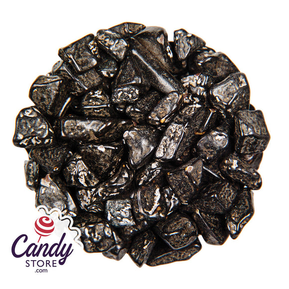 Black Coal Chocorocks Chunks Candy - 5lb CandyStore.com