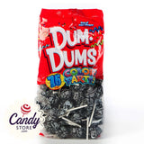 Black Dum Dums Lollipops Black Cherry - 75ct CandyStore.com