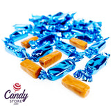 Blue Foil Caramels Candy - 2lb CandyStore.com