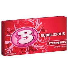 Bubblicious Strawberry Bigs 10pc - 12ct CandyStore.com