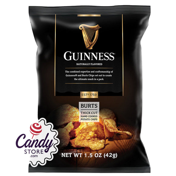 Burts Guinness Original Chips 1.5oz Bags - 20ct CandyStore.com