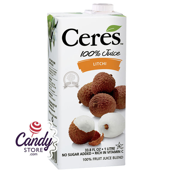 Ceres Litchi Juice 33.8oz - 12ct CandyStore.com