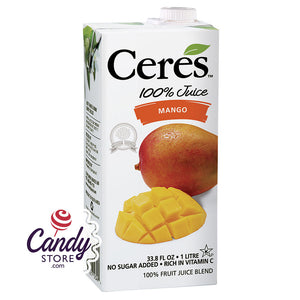 Ceres Mango Juice 33.8oz Boxes - 12ct CandyStore.com