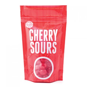 Cherry Fruit Sours Stand-Up Pouch - 12ct CandyStore.com
