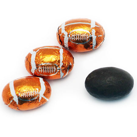 Chocolate Footballs - 5lb CandyStore.com