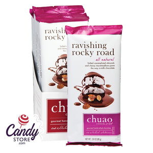 Chuao Ravishing Rocky Road Milk Chocolate Bars - 10ct CandyStore.com
