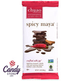 Chuao Spicy Maya Dark Chocolate Bars - 12ct CandyStore.com
