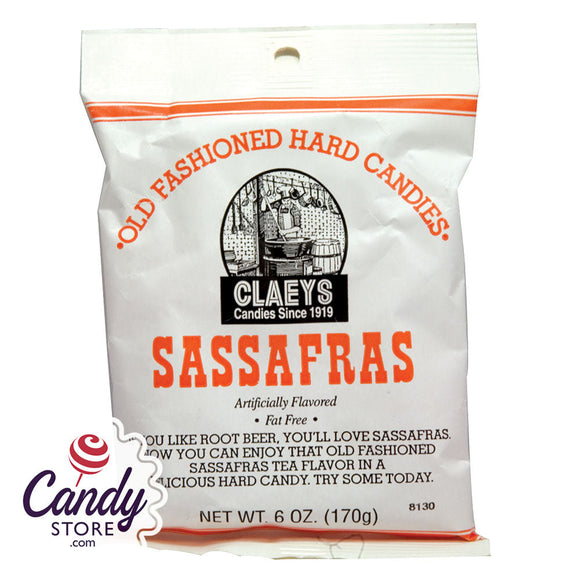 Claey's Sassafras Drops 6oz Bag - 24ct CandyStore.com
