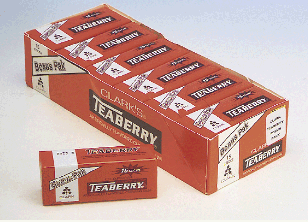 Clark s Teaberry Gum 12ct CandyStore