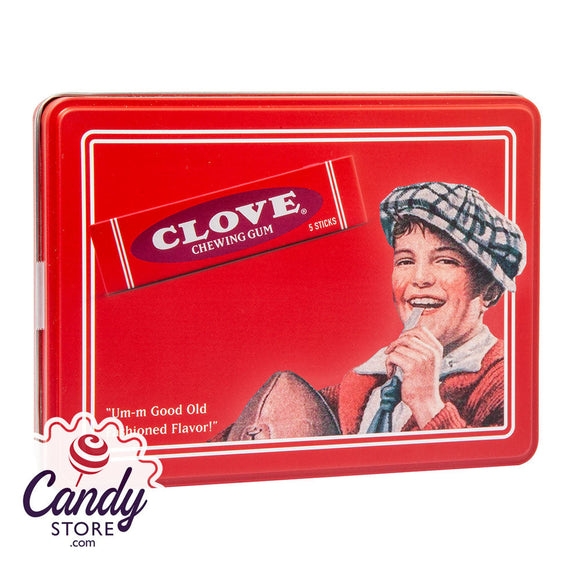 Clove Gum 4.4oz Tin - 6ct CandyStore.com