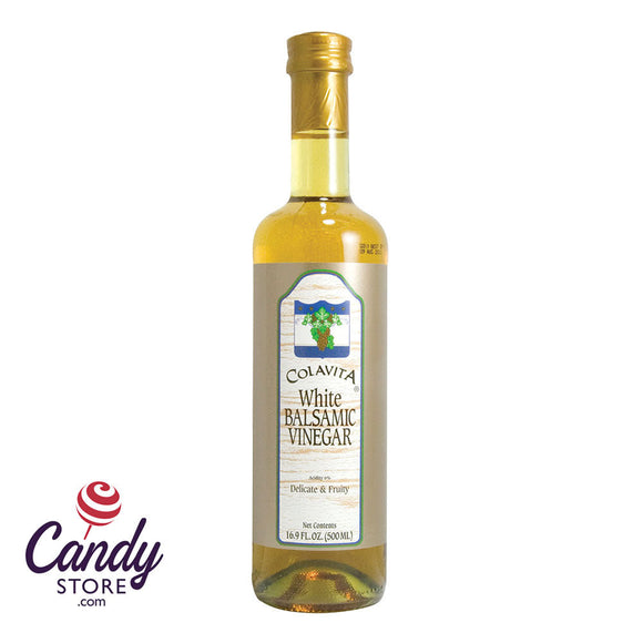 Colavita White Balsamic Vinegar 17oz Bottle - 6ct CandyStore.com