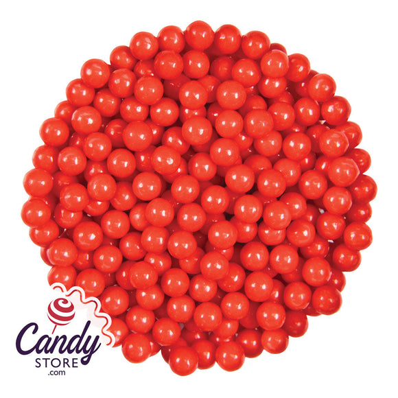 Color It Candy Red Sugar Pearls - 12lb CandyStore.com