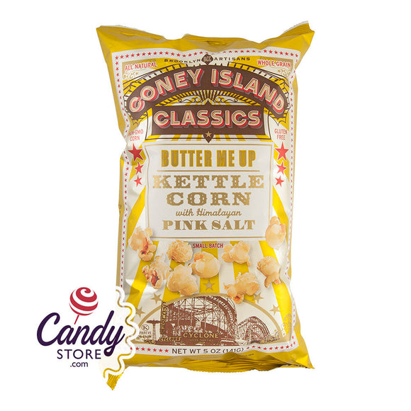 Coney Island Classics Butter Me Up Kettle Corn 5oz Bags - 12ct CandyStore.com