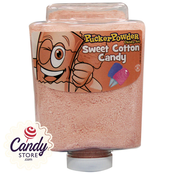 Cotton Candy Pucker Powder Candy Art - 9oz Bottle CandyStore.com