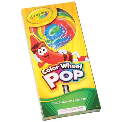 Crayola Color Wheel Pops - 12ct CandyStore.com