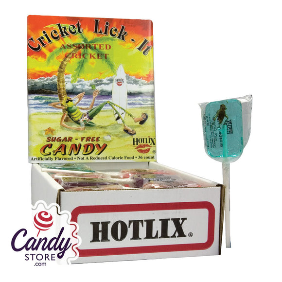 Cricket Lick-It Lollipops - 36ct CandyStore.com