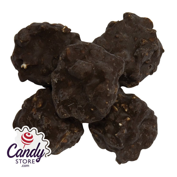 Dark Chocolate Peanut Clusters Asher's - 5lb CandyStore.com