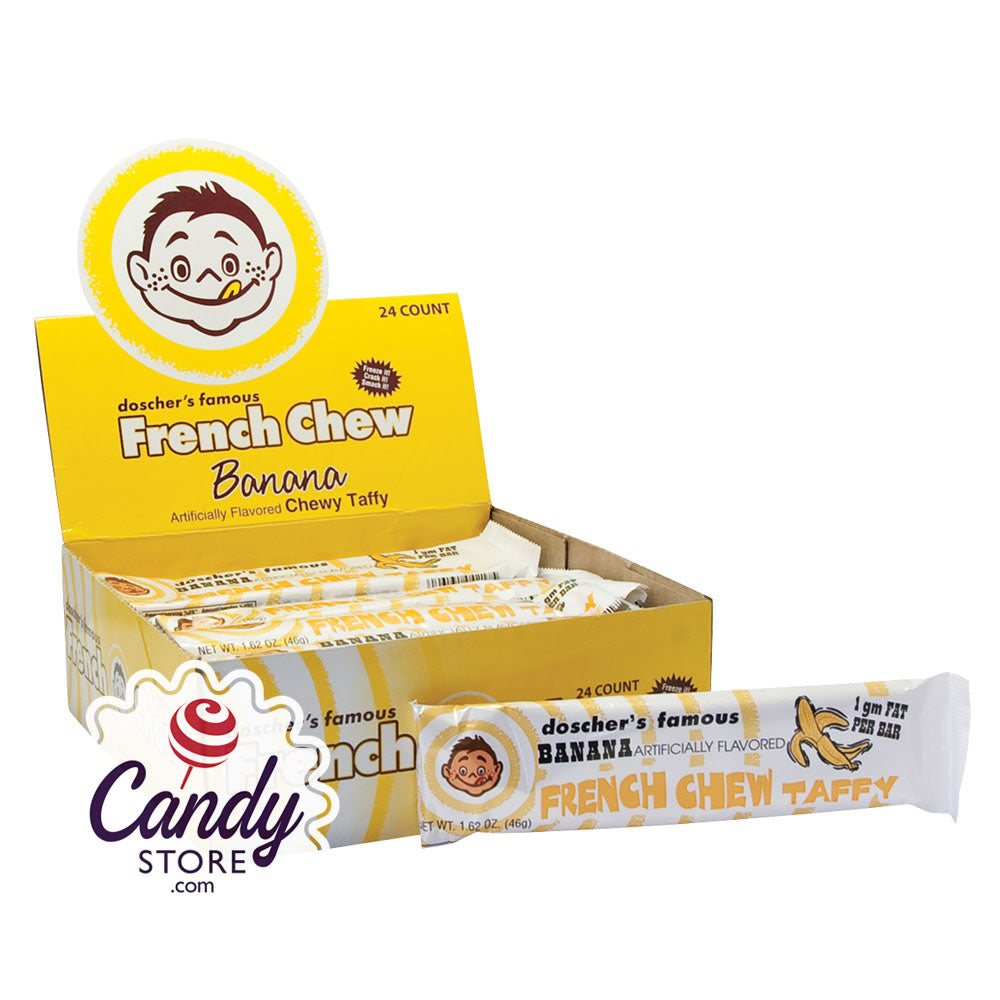 Doscher's Banana French Chew Taffy 1.62oz 24ct