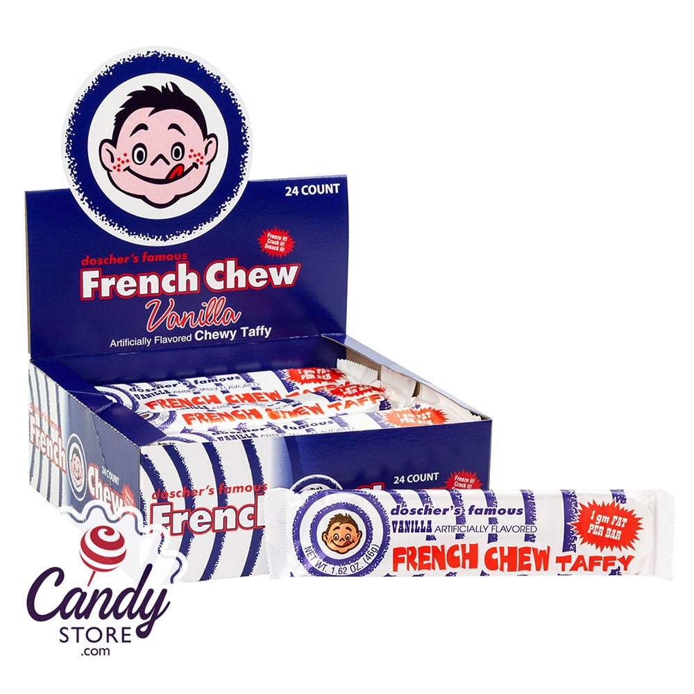 Doschers French Chew Taffy Bars 24ct