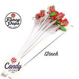 Fancy Pops Red Roses Lollipops - 100ct CandyStore.com
