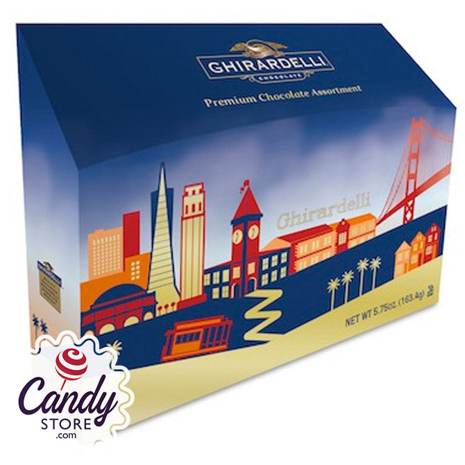 Ghirardelli Chocolate San Francisco Skyline Gift Box 9ct