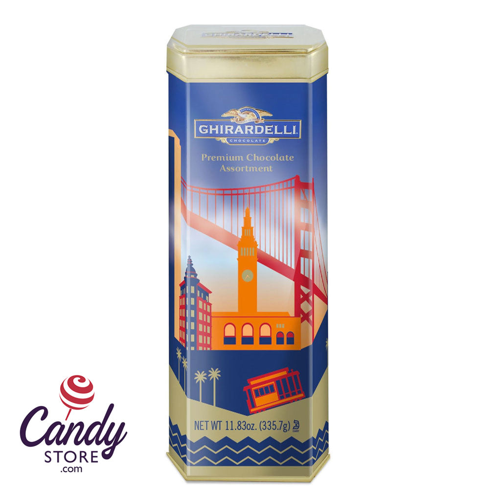 Ghirardelli Chocolate San Francisco Tower Tin 6ct