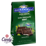 Ghirardelli Dark Chocolate Mint Filling Squares - 6ct CandyStore.com