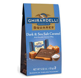 Ghirardelli Dark and Sea Salt Caramel Squares Bags - 6ct CandyStore.com