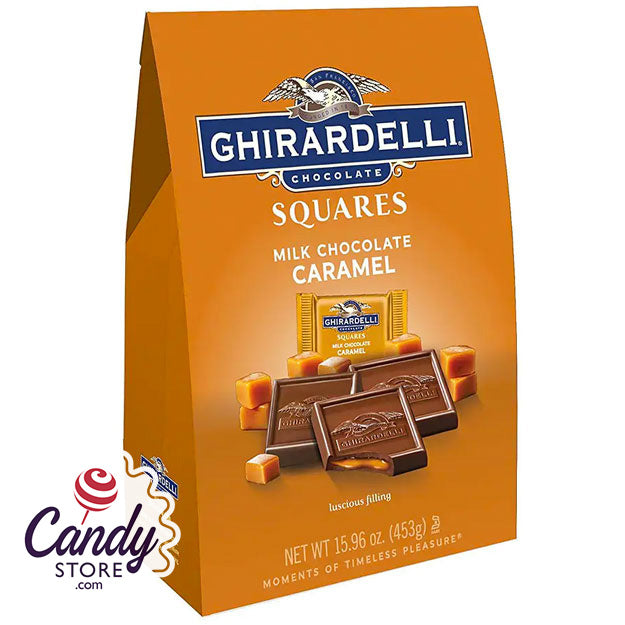 Ghirardelli Milk Chocolate & Caramel Large Bags 6ct