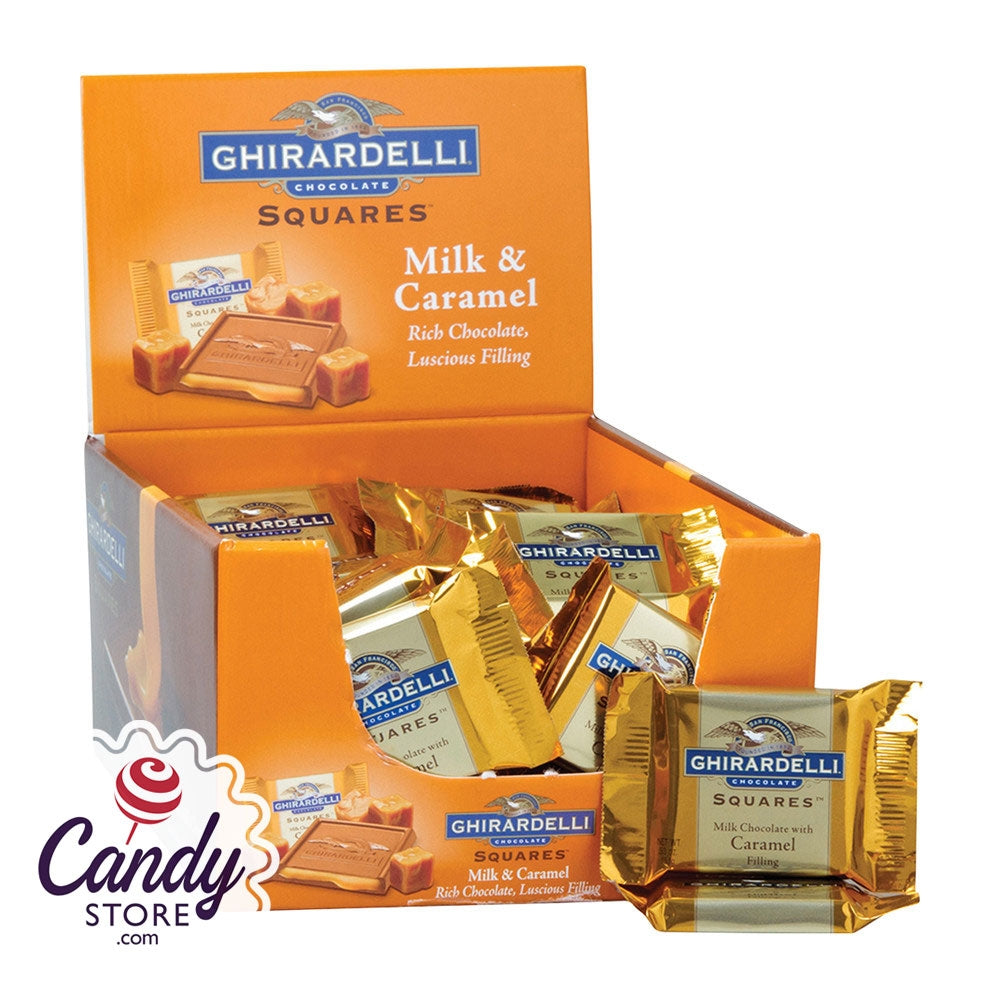 Ghirardelli Milk Chocolate Caramel Squares 50ct