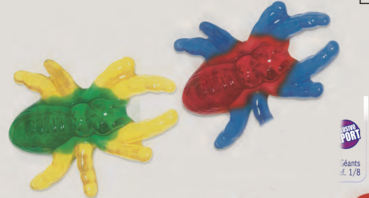 Giant Assorted Gummi Spiders 5lb