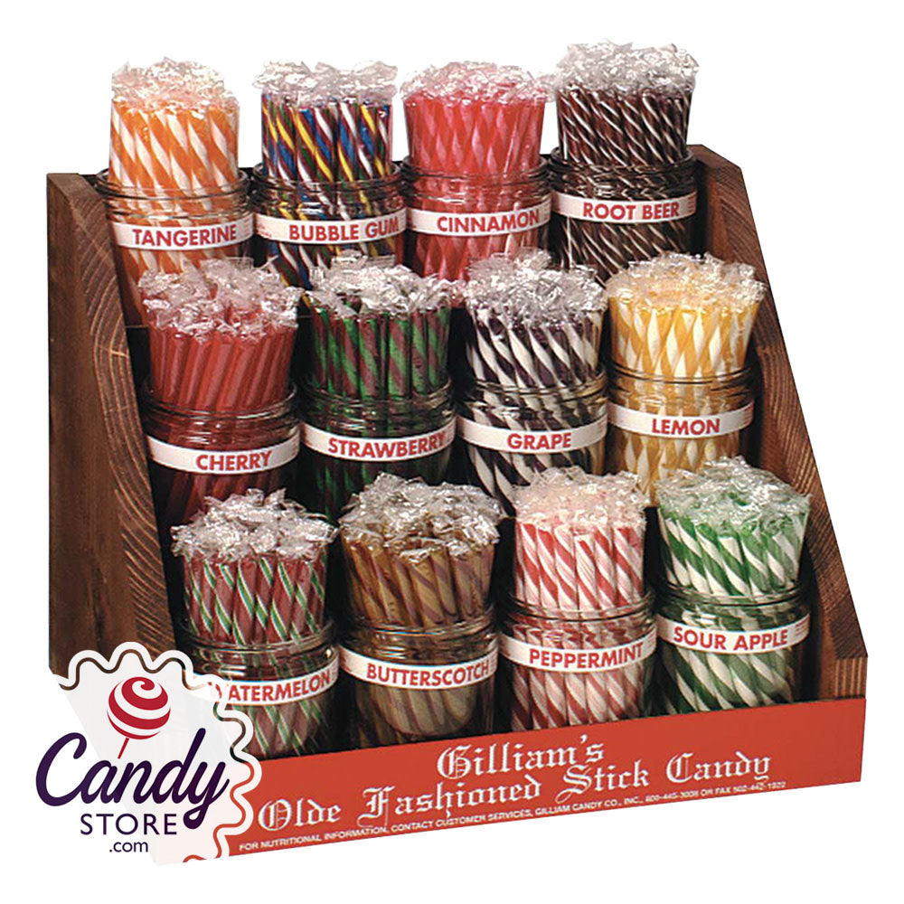 Gilliam Stick Candy Display 1ct