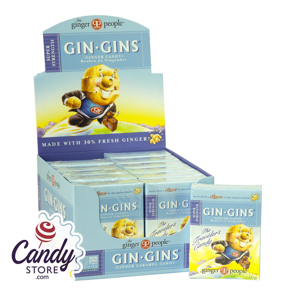 Ginger People Gin Gins Boost 1.1oz Box - 24ct CandyStore.com